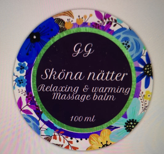Sköna nätter warming & relaxing massage balm
