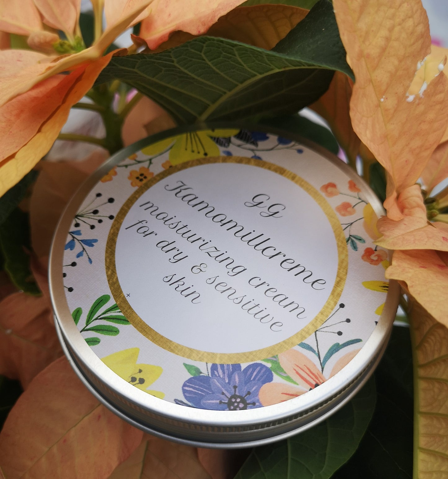 Kamomillcreme 100 ml i aluminiumburk